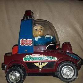 Macchina polizia vintage