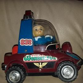 Macchina polizia vintage