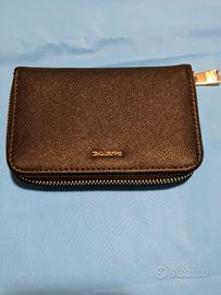 Portafoglio PARFOIS nero chiuso da cerniera lampo