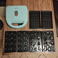macchina waffle ciambelline e multiforma