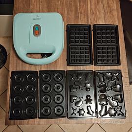 macchina waffle ciambelline e multiforma