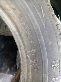 4 pneumatici gomme MICHELIN 195 65 15r 91t M+S