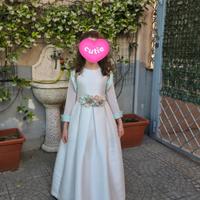 Abito prima comunione bambina.