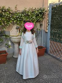 Abito prima comunione bambina.