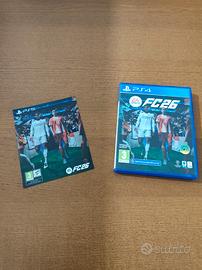 giochi fc26 - fisico per ps4- digitale per ps5