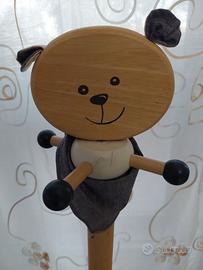 Appendiabiti in legno per cameretta bimbo/a