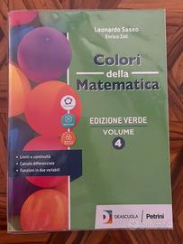 Libro ‘Colori della matematica’ volume 4