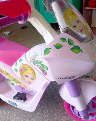 PEG PEREGO MOTO ELETTRICA MINI PRICESS 6V 100% MAD
