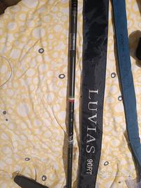 Daiwa luvias bolognese trota torrente 8 metri 