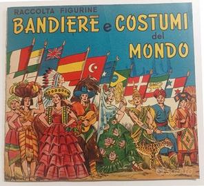 ALBUM NANNINA  - Bandiere e costumi del mondo 1950