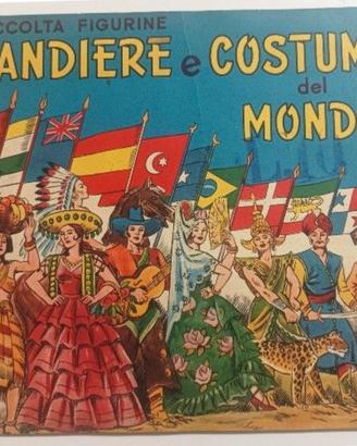 ALBUM NANNINA  - Bandiere e costumi del mondo 1950