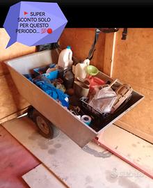 Carrello con aggancio  per trasporto 🛒