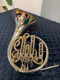 Corno Schmid Sib-Mib acuto in Argento
