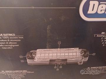 Bistecchiera De Longhi elettrica in ghisa