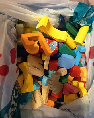 Gioco legnetto stile Montessori molto bello