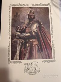 Stampe Re Artù, Mago Merlino ed Rba