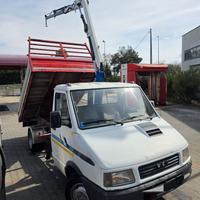 Iveco turbo daily gru e ribaltabile