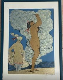 Salvatore fiume serigrafia quadro