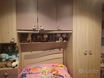 Cameretta bambina a ponte
