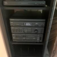 Stereo Sanyo con tre casse