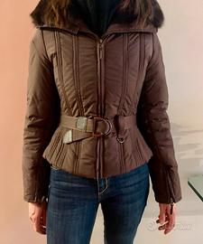 Giacca con collo in pelliccia