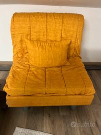 Poltrona letto singolo