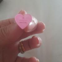 Orecchini a cuore color rosa