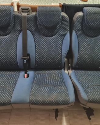 Sedili posteriori per fiat Scudo Peugeot Expert