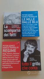 Lotto libri Beppe Grillo, Marco Travaglio, Gomez