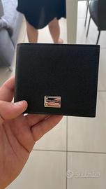 Portafoglio Dolce gabbana da uomo in pelle nera