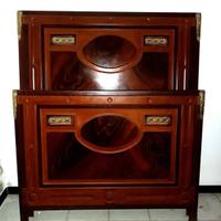 Testata e pediera letto antico