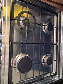 piano cottura a gas con forno elettrico