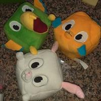 Peluche cubetti animali