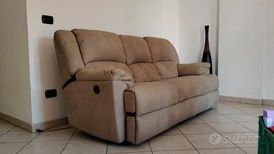 Divano elettrico 3 posti