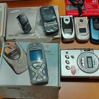 Telefoni vintage in blocco