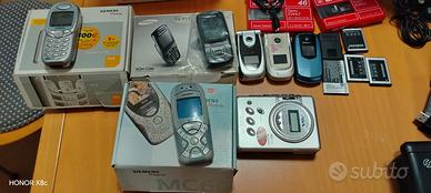 Telefoni vintage in blocco