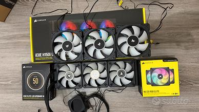 corsair h150i capellix + LCD upgrade