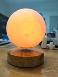 lampada a sospensione magnetica luna