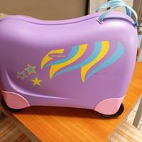Valigia bimbo unicorno