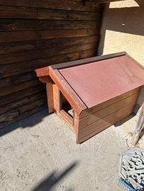 Cuccia per cane taglia grande riscaldata e coibent