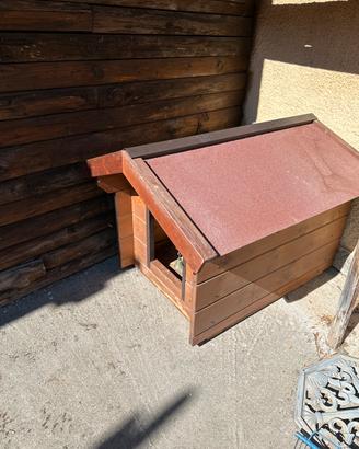 Cuccia per cane taglia grande riscaldata e coibent