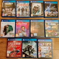 vari giochi Ps4 
