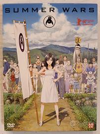 film anime "Summer Wars" box in cartonato dvd