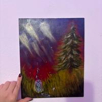 Dipinto acrilico “Memorie” Benedetta Morrone