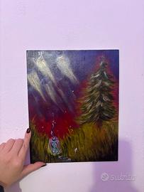 Dipinto acrilico “Memorie” Benedetta Morrone