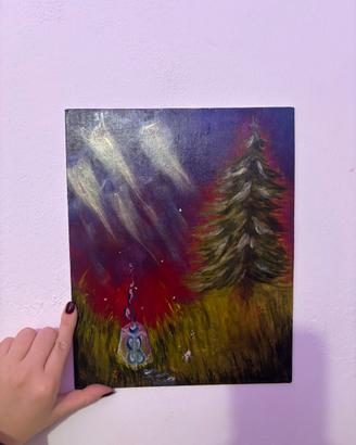 Dipinto acrilico “Memorie” Benedetta Morrone