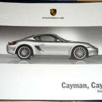 Porsche CAYMAN.Libretto istruzioni anno 2007