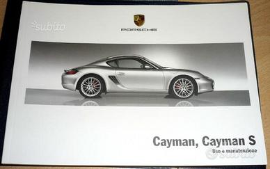 Porsche CAYMAN.Libretto istruzioni anno 2007