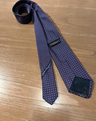 Ferragamo cravatta in seta jacquard