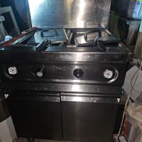 friggitrice gas 2 vasca 